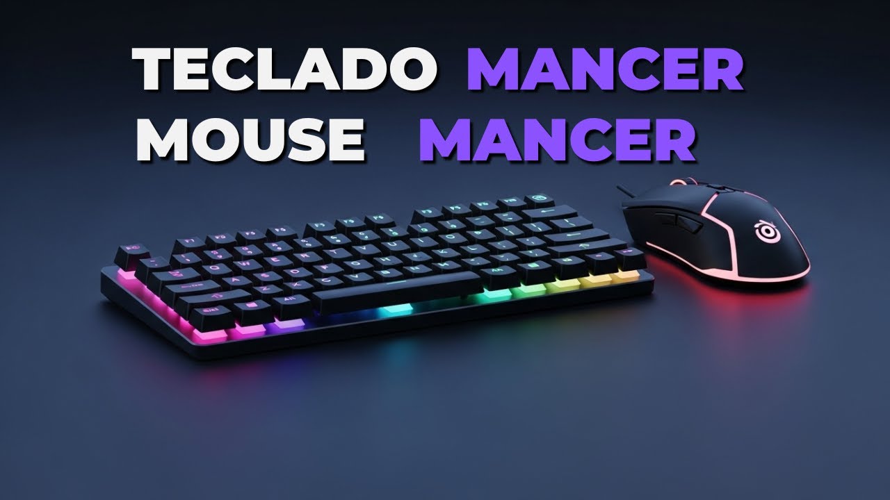 O TECLADO E O MOUSE DA MANCER SÃO HORRIVEIS? A VERDADE (TECLADO MANCER SHADE MK3 E MANCER LEAD 2)