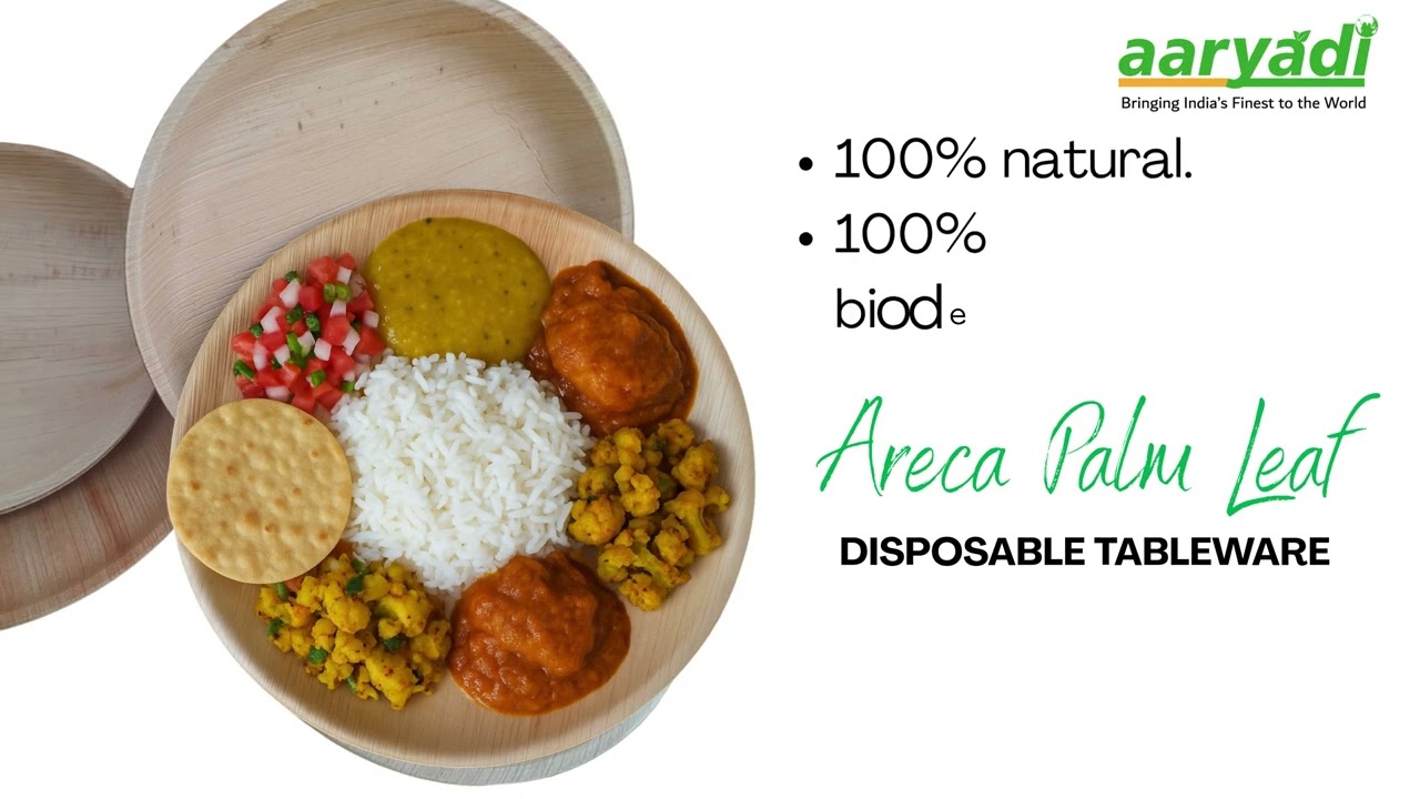 Areca Palm Leaf Tableware awareness drive