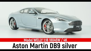 Model WELLY 1:18 Aston Martin DB9 silver 18045W / 4K