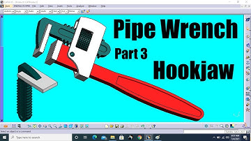 Pipe wrench design in catia v5 | part 3 | Catia v5 tutorial for beginners | catia tutorial