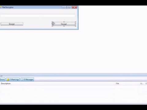 Visual C++ 2008 Tutorial: Encrpytion