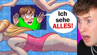 Ich habe ein GEHEIMES Zimmer im SCHWIMMBAD