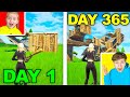 Youngest FORTNITE Player EVER 365 Day Progression!! *5 Year Old*