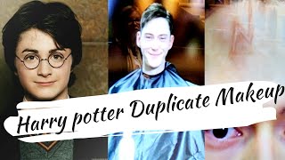 HARRY POTTER DUPE MAKEUP SCAR tutorial from warner Brothers Studio london || Travellingsoulstale