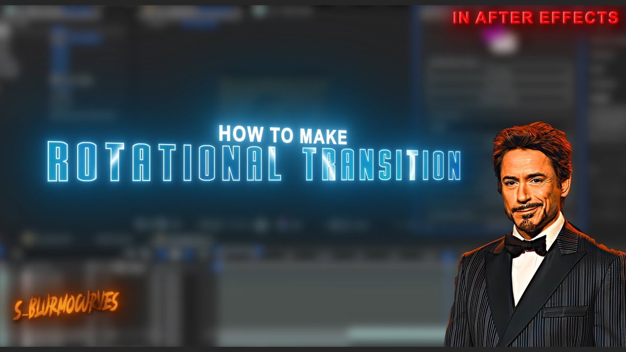 How to Create a Smooth Rotational Transition in After Effects