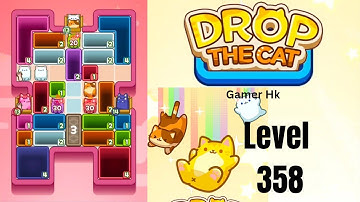 Drop The Cat Level 358 very hard level Walkthrough Solution 