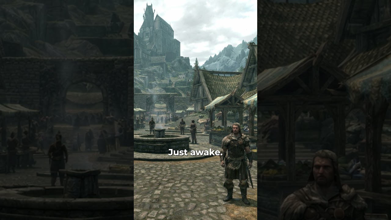 Marketplace in Whiterun | Calm Skyrim Sleep Lore