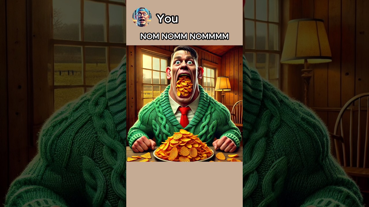 Special Cheese Wedges with John Cena 