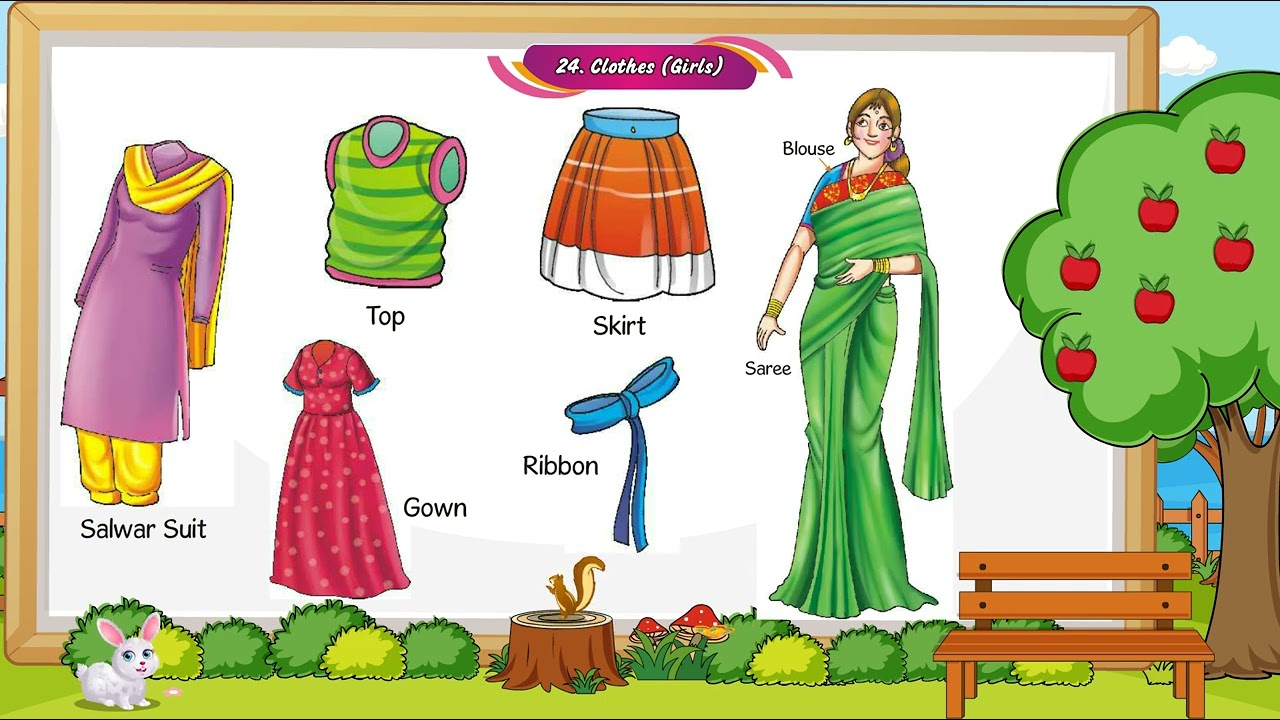 ch 24 | First Step | GK_B | Clothes (Girls) | For children