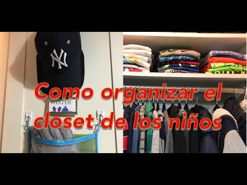 Video: Cómo ordenar su armario (para niños): 11 pasos (con imágenes)