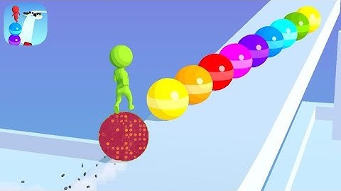 Stack Rider - Rolling balls All Levels Gameplay Walkthrough Android iOS level 71-75(Part-710)