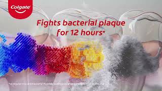 Fight Bacterial Plaque 12 Hours Non-stop | Colgate Total Plaque Release