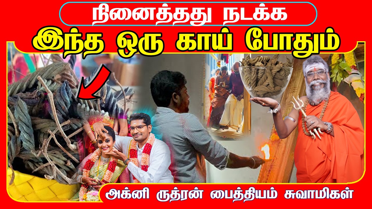 நினைத்தது நடக்க இந்த காய் போதும் அனைத்திலும் வெற்றி | ninaithathu nadakka | KAMAKHYA RUDHRA PEEDAM