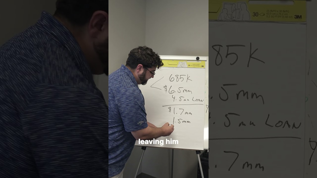 How to sell a highly leveraged property without taking on new debt.