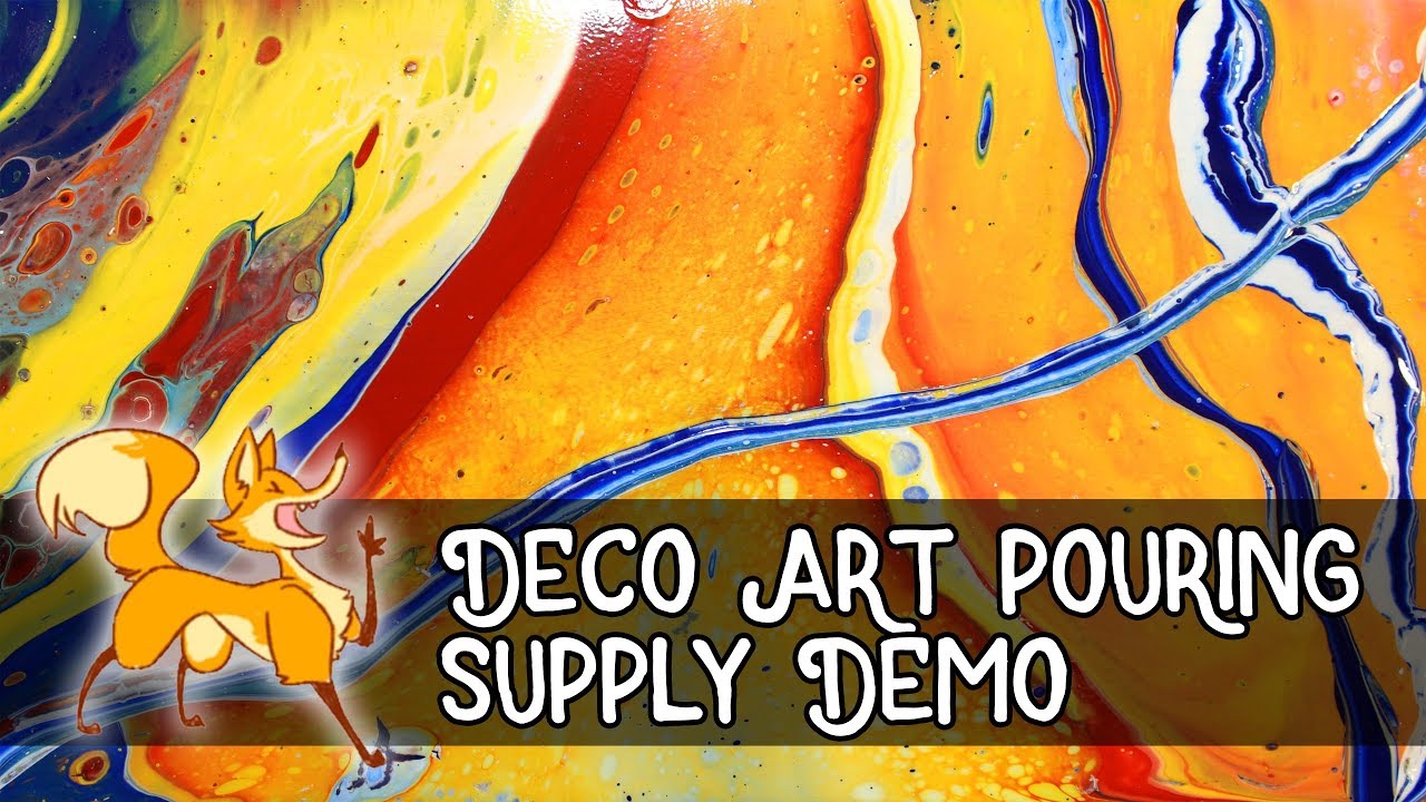 DecoArt NEW pour painting supplies!