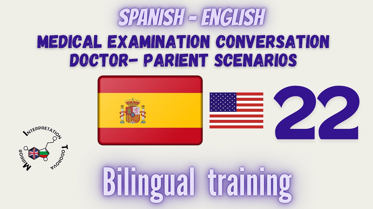 22 Learn spanish Medical terminology -Spanish english medical terminology practice
