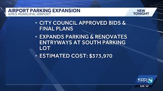 Parking expansion approved at Ames Municipal Airport