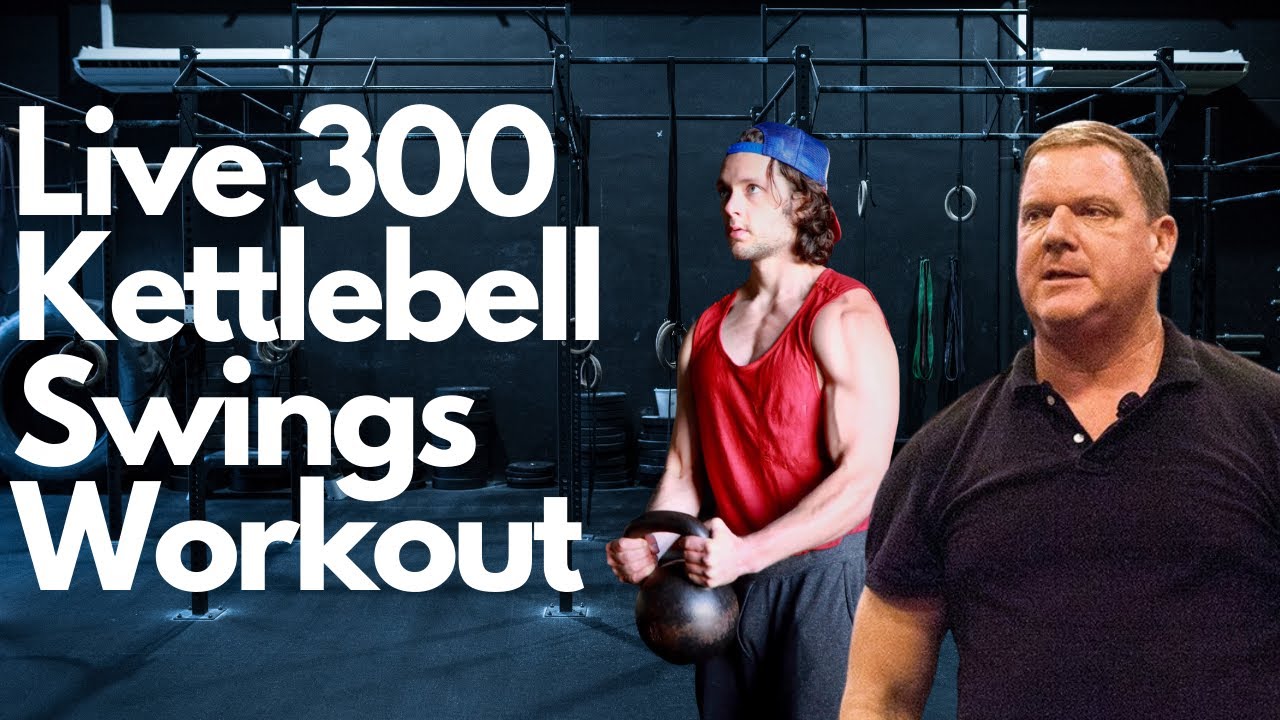 Live 300 Swings Kettlebell Workout & QnA w/ Dan John YouTube