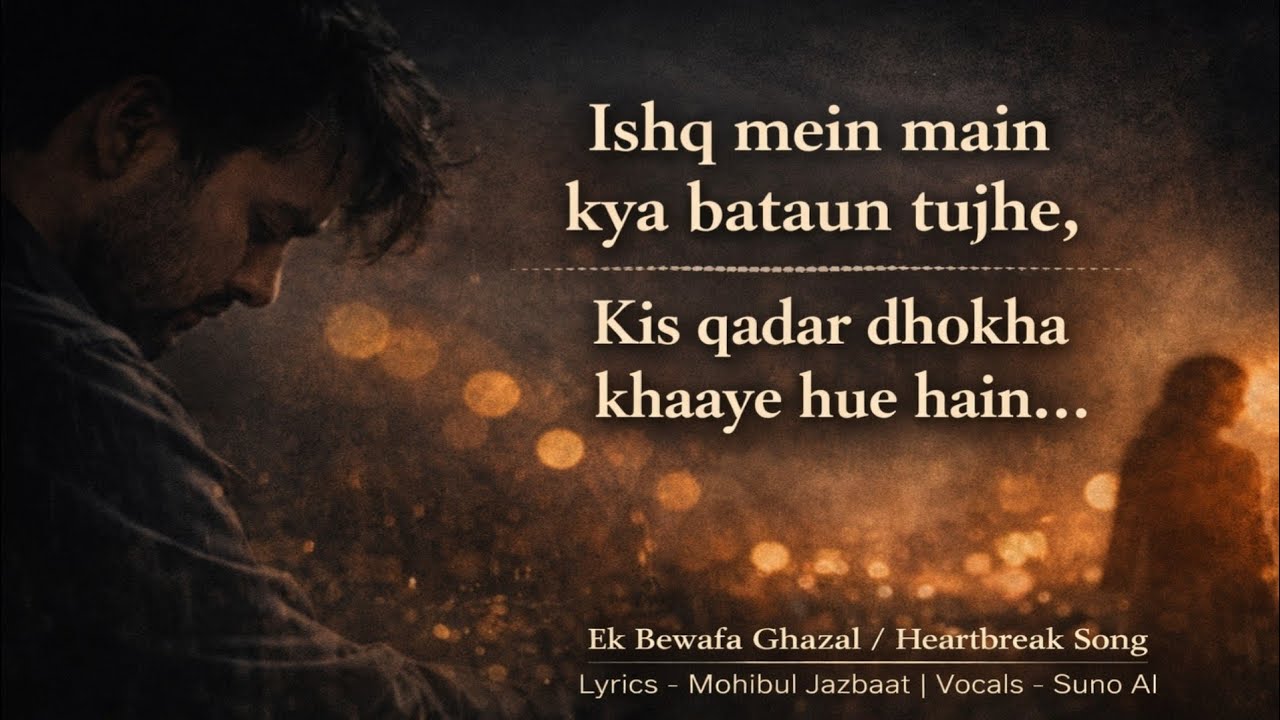 Sad song hindi ॥ bewafa song ॥ ghazal hindi ॥ Mohibul Jazbaat 