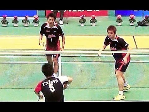 早川 遠藤 田児 川前 2nd バドミントン日本リーグ2013 1223 Youtube