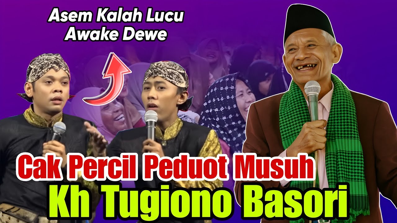 PENGAJIAN LUCU KH TUGIONO BASHORI TERBARU 2026 | paling lucu kedatangan cak percil cs 