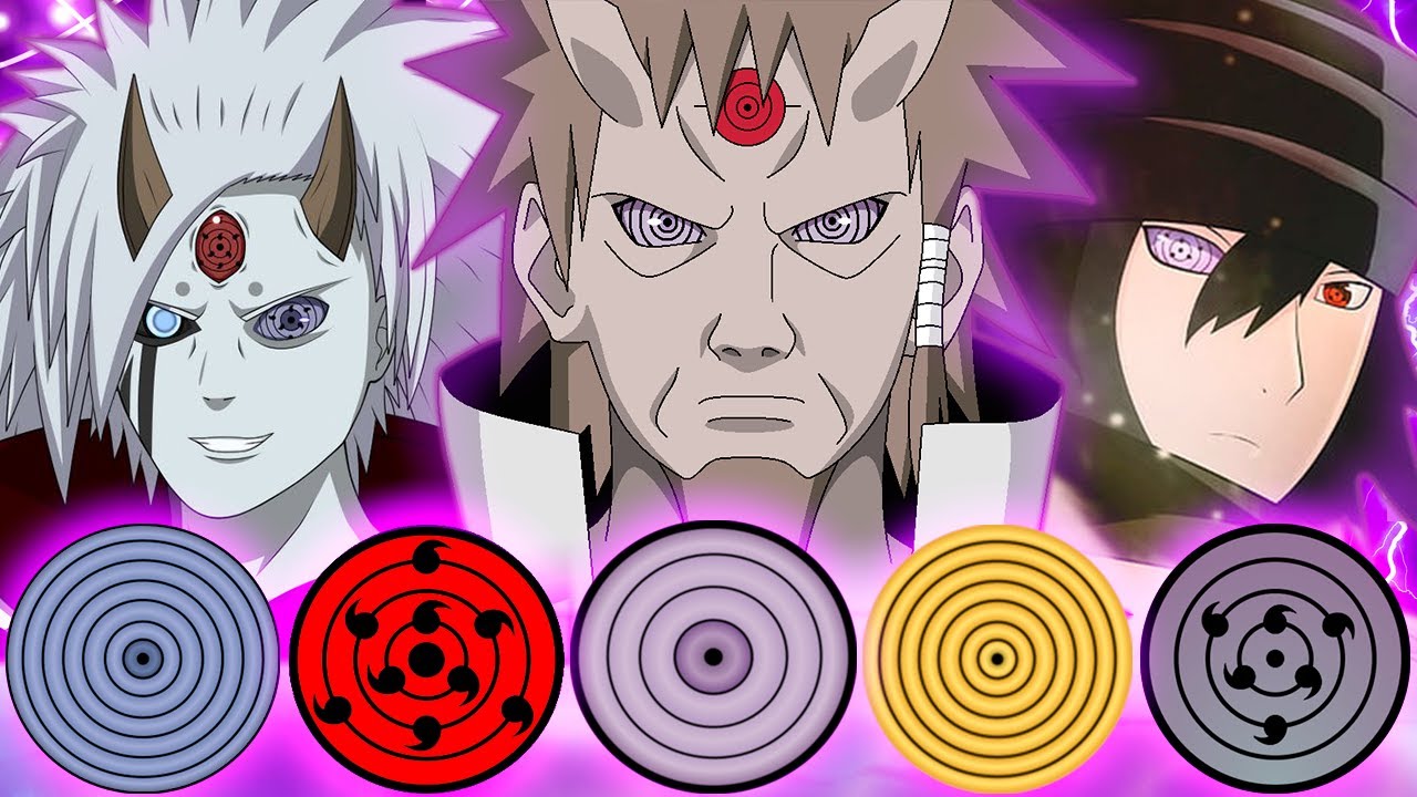 OS PODERES DE CADA RINNEGAN  O DOUJUTSU MAIS FORTE DE NARUTO 