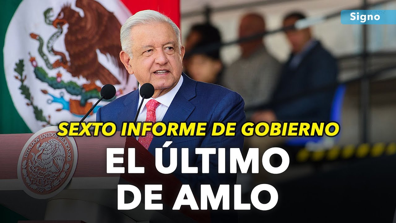 🔴 EN VIVO Sexto Informe de Gobierno de AMLO en el Zócalo - YouTube