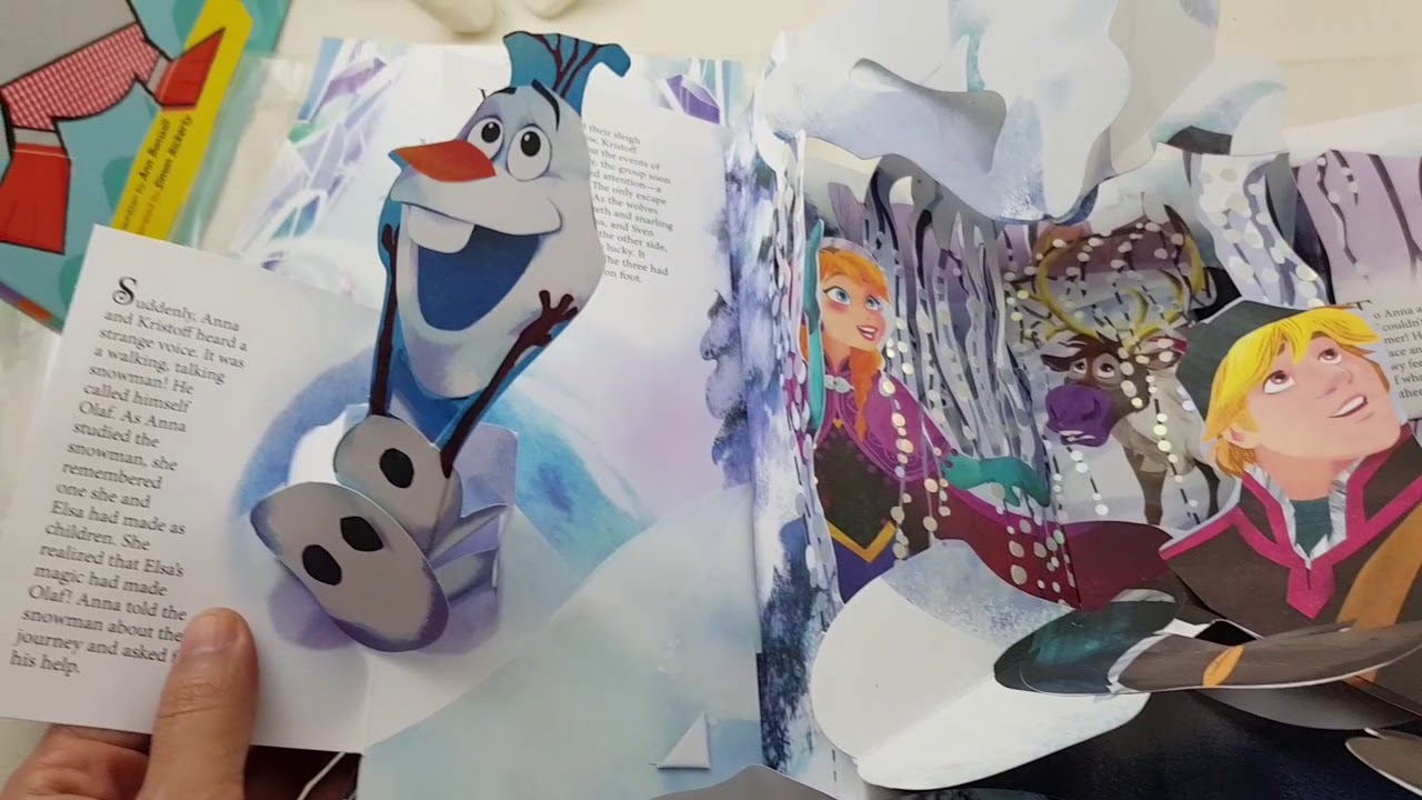 Frozen pop-up by Matthew Reinheart