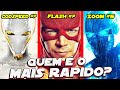 RANKING! TODOS OS VELOCISTAS MAIS RAPIDOS EM THE FLASH EM ORDEM DE VELOCIDADE