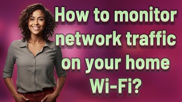 How to monitor network traffic on your home Wi-Fi?