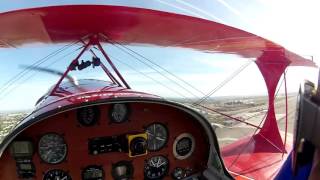 Full Flight Pilot POV - 98 Turn Guinness World Record Inverted Flat Spin @ssairshows