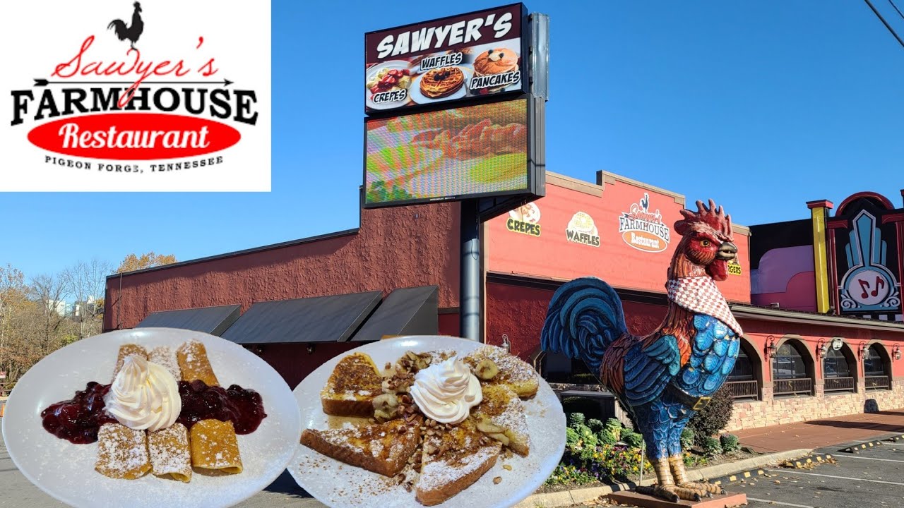 Sawyer's Farmhouse Restaurant, Pigeon Tennessee YouTube