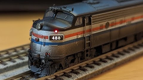 Rapido FL9 with Custom Numberboard Lights, Marker Lights and  Roof Strobes