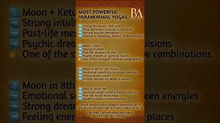 #ParanormalYoga#PsychicAstrology #OccultKnowledge#SpiritualAwakening #IntuitionPower