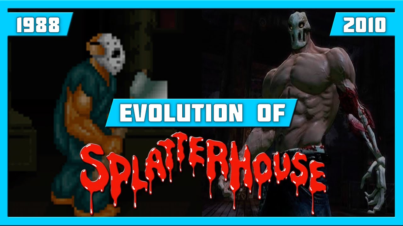 EVOLUTION OF SPLATTERHOUSE GAMES (1988-2010)