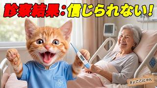 Touching] Kokonyan's first day at a nursing home Tears flow as