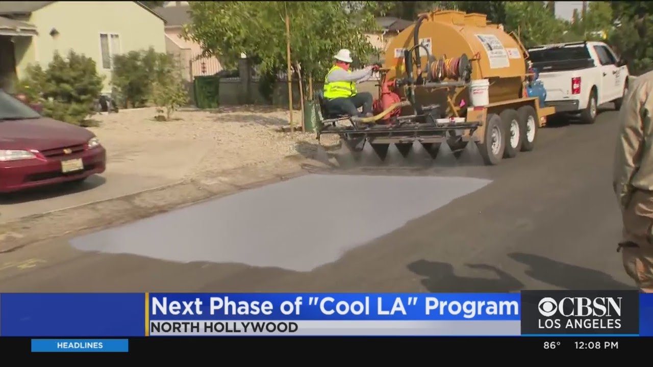 LA's 'Cool Streets' Program Aims To Add 60 Miles Of Cool Pavement & 2,000 Trees