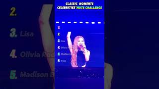 Classic Moments Celebritiesmute challenge#billieeilish #madisonbeer #oliviarodrigo #lisa #beyoncé