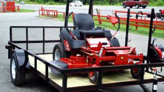 52'' IS500 26hp Package Deal With Utility Trailer Racks Trimmer And Blower