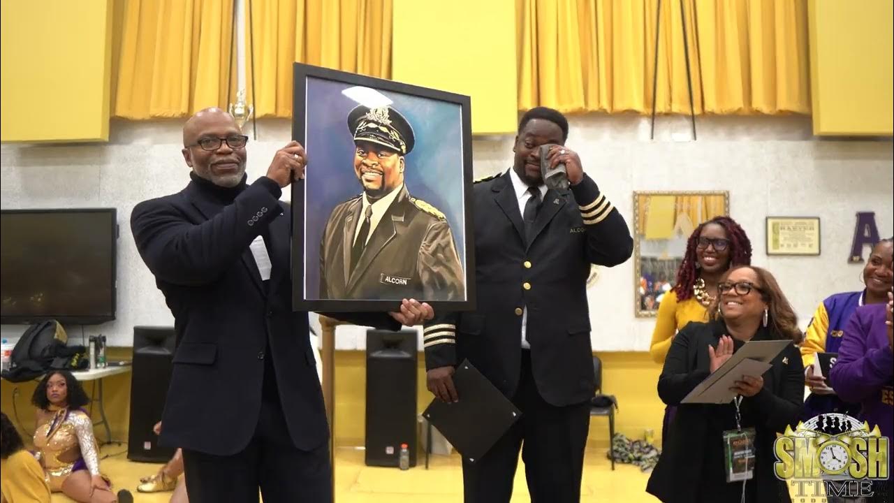 Alcorn State S.O.D Club Honors Head Band Director Dr. Everson Martin