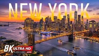 New York 2026 | Inside the Iconic Skyline – Times Square Lights & Mega City Vibes in 8K