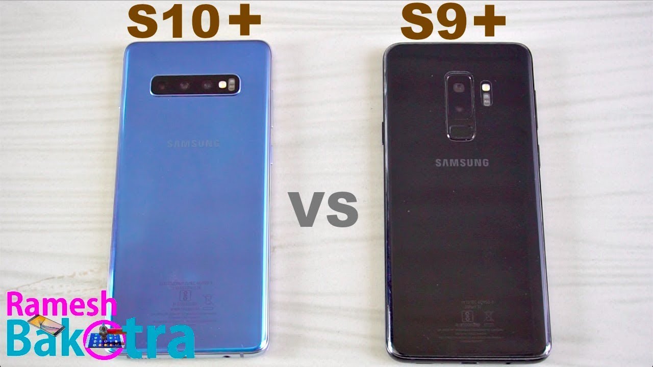 Samsung Galaxy S10 Plus Vs S9 Plus Speedtest And Camera Comparison Youtube