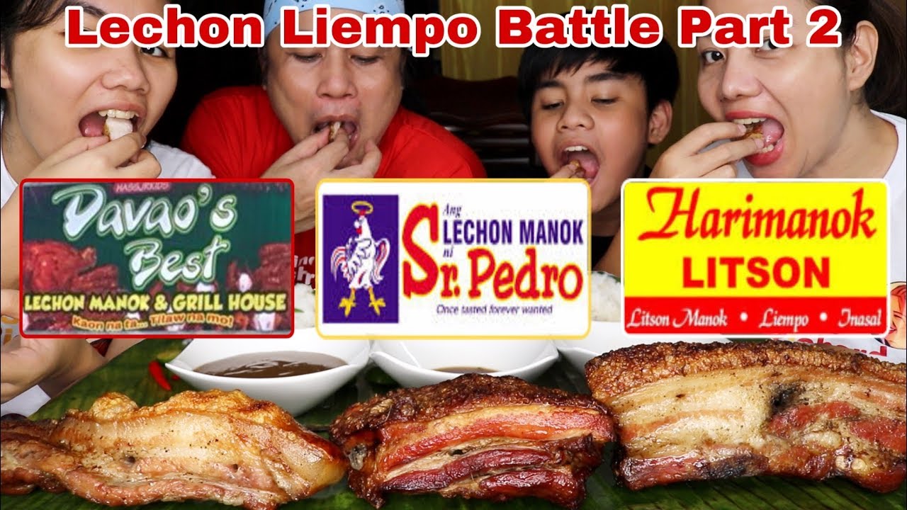 Sr. Pedro Lechon Liempo | Hari Manok Lechon Liempo | Davao Lechon Liempo Mukbang! Kain usap konti#60