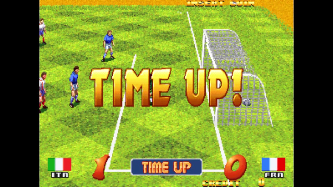 Game of the day 1809 Grand Striker 2 (グランド・ストライカー 2) Human Amusement 1996