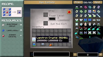 FTB: Industrial Craft - The Lapotron Crystal (Item IV) [Tutorial]
