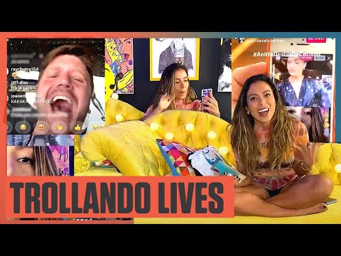 Anitta TROLLOU a live da Aline Riscado!