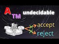 Understanding the Undecidability and Recognizability of the Turing Machine Acceptance Problem 🤖