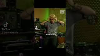 Billie Joe Armstrong talking about badass haircut