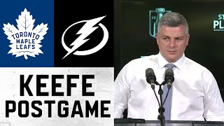 Sheldon Keefe RD1 GM7 Post Game | Tampa Bay Lightning vs. Toronto Maple Leafs | May 14, 2022