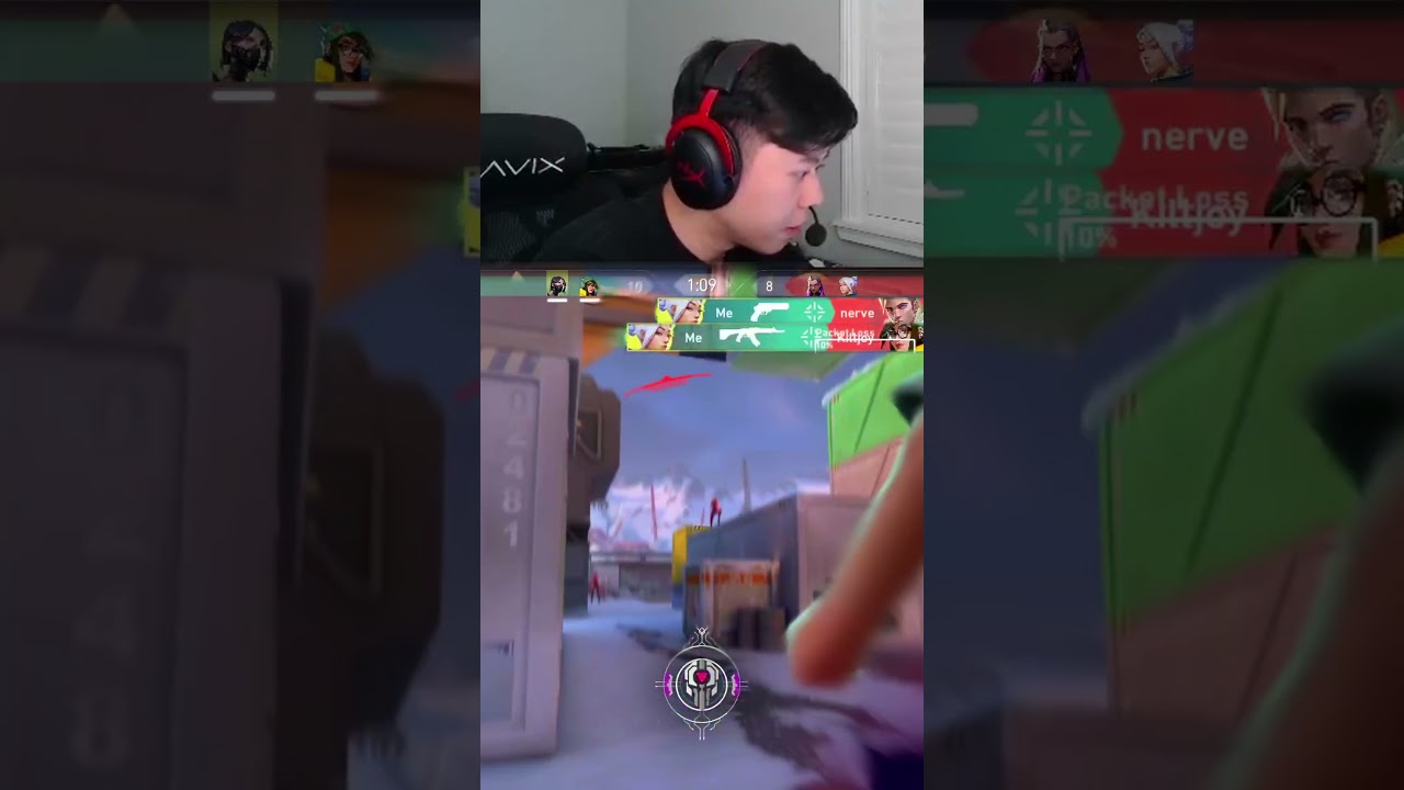 YOU JUST RAN PAST HIM